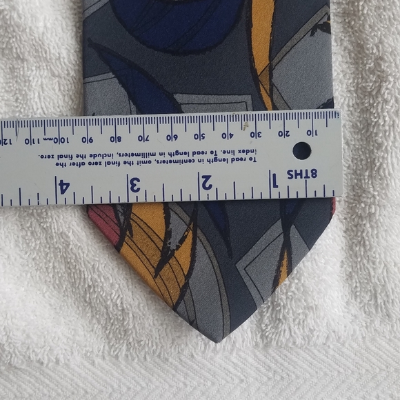 Secours 100% Silk Necktie / Suit Tie - Picture 10 of 10